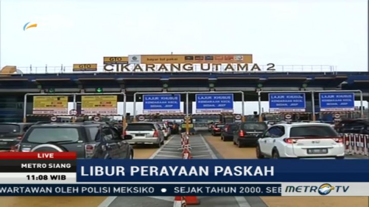 Puncak Arus Balik Libur Paskah Diprediksi Terjadi Sore Hari