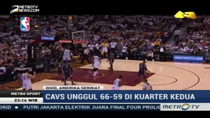 Cavs Menang 109-108 Atas Pacers