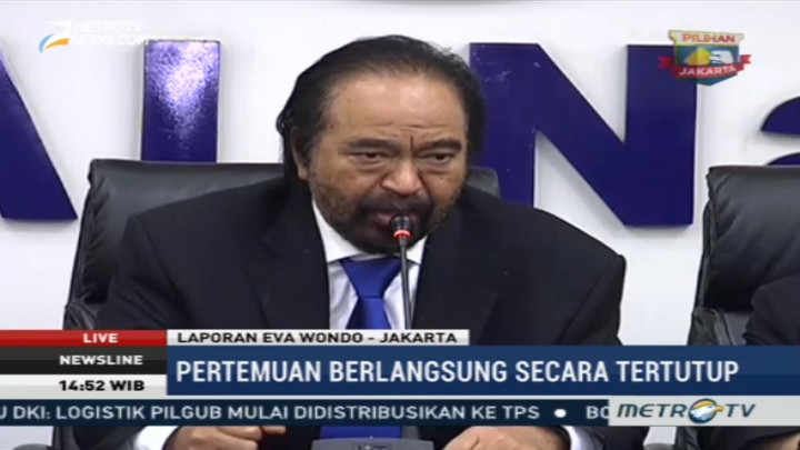 Partai Pendukung Ahok-Djarot Gelar Konsolidasi Jelang Pilkada