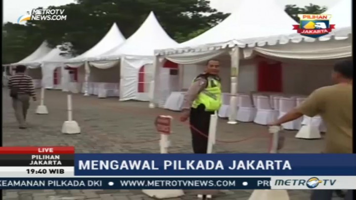 TPS Tempat Ahok Mencoblos Telah Siap Digunakan