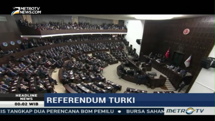 Partai Oposisi Desak Pembatalan Hasil Referendum Turki