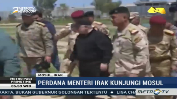 Perdana Menteri Irak Kunjungi Mosul
