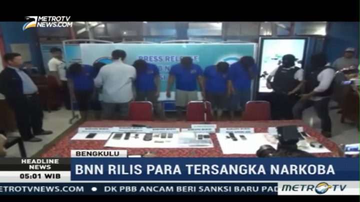 Bandar Narkoba Transaksi di Depan Marko Brimob Polda Bengkulu Ditangkap