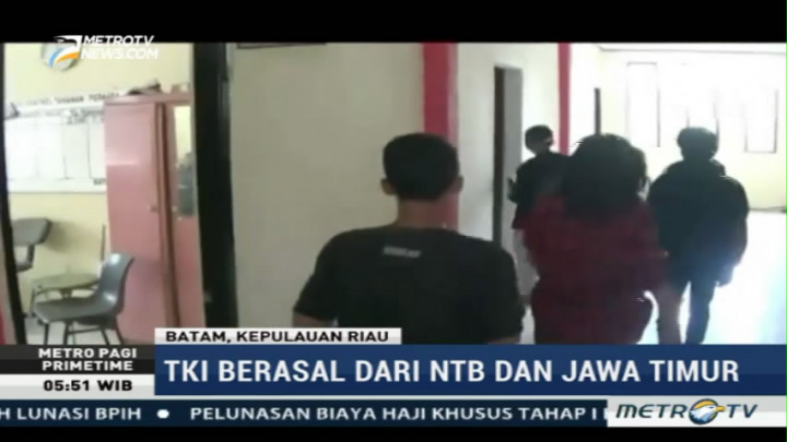 Polsek Batam Kota Gagalkan Keberangkatan 10 TKI Ilegal
