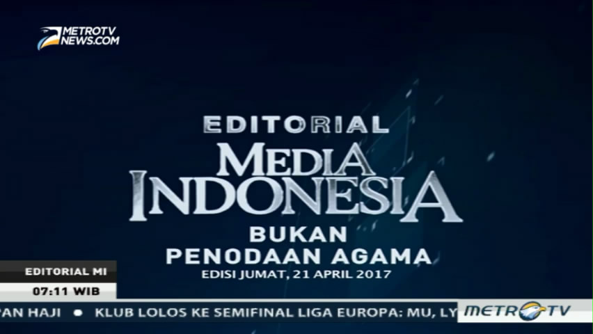 Bukan Penodaan Agama