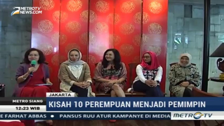 Betti Alisjahbana Luncurkan Buku 'Perempuan Pemimpin'