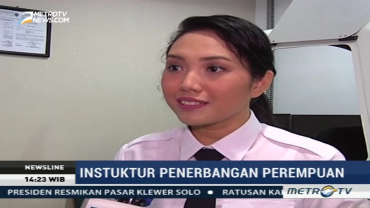 Kini Profesi Instruktur Penerbangan Tak Hanya Digeluti Kaum Adam