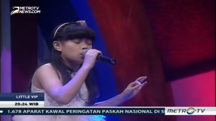 Merdunya Suara Raisa Si Penyanyi Jazz Cilik