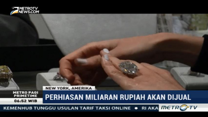 Christies & Sotheby akan Pamerkan Koleksi Berlian