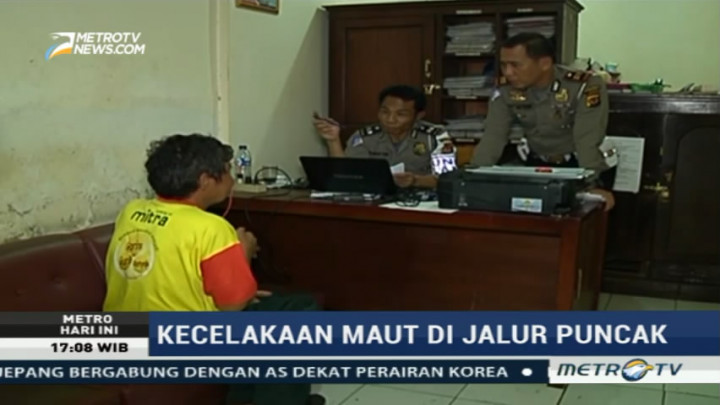 Polisi Tetapkan Sopir Bus Jadi Tersangka Kecelakaan Beruntun