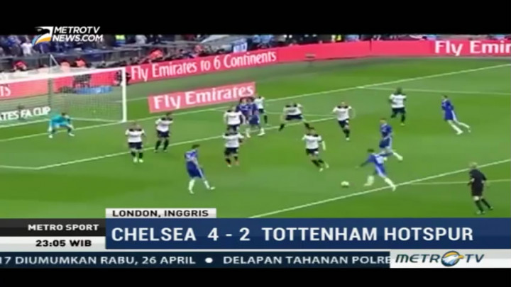 Taklukkan Spurs, Chelsea Melaju ke Final Piala FA
