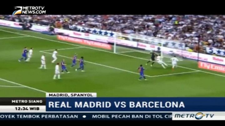 Barcelona Bungkam Real Madrid 3-2