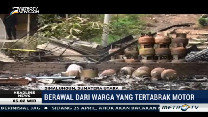 Warga Dua Desa di Simalungun Terlibat Bentrokan