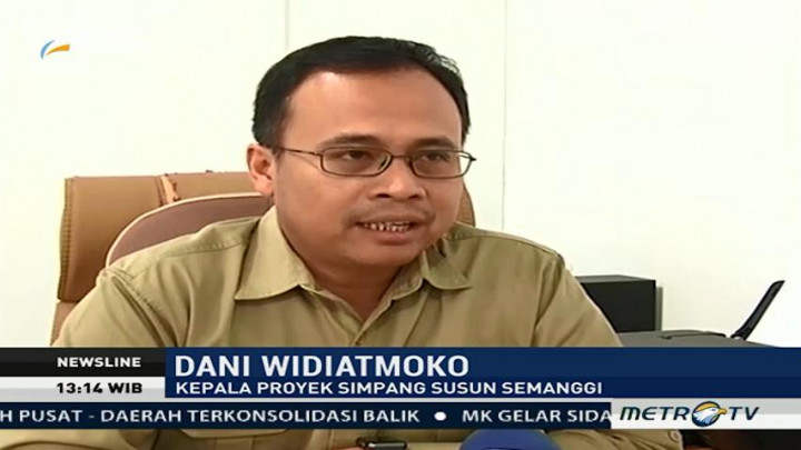 Simpang Susun Semanggi Ditargetkan Rampung Juli 2017