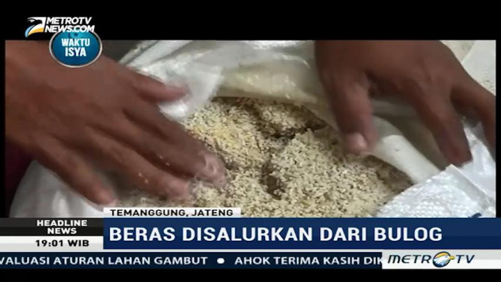 Belasan Karung Rastra di Temanggung Busuk