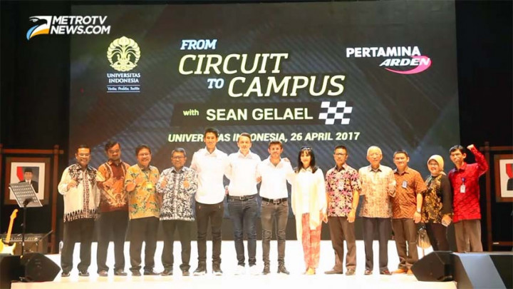Sean Gelael Berbagi Ilmu Formula 2 dengan Mahasiswa