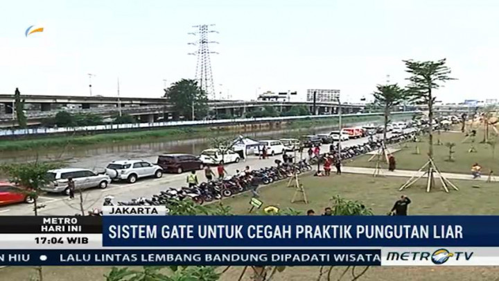 Dishub DKI Terapkan Sistem Parkir Gate di RPTRA Kalijodo