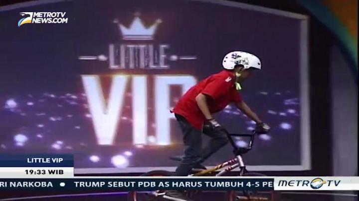 BMX Freestyler Cilik Unjuk Kebolehan