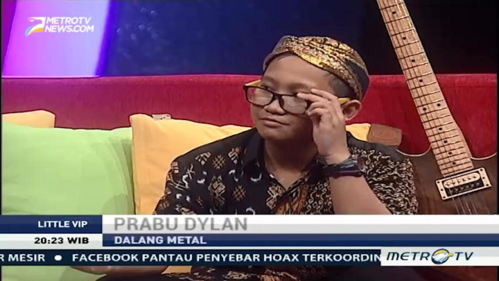 Mengenal Prabu Dylan, Dalang Metal Cilik Berprestasi