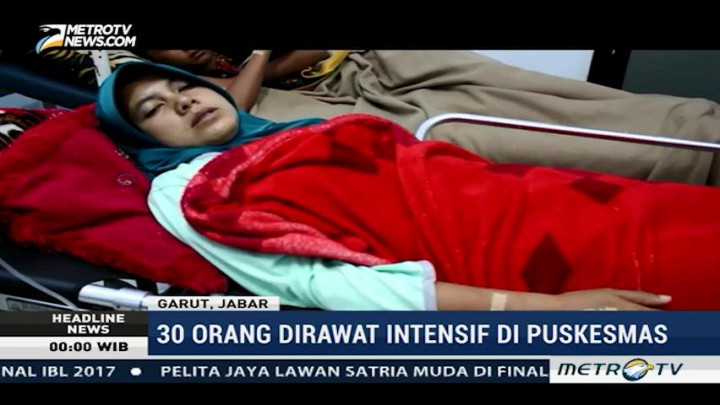30 Warga Garut Keracunan Makanan