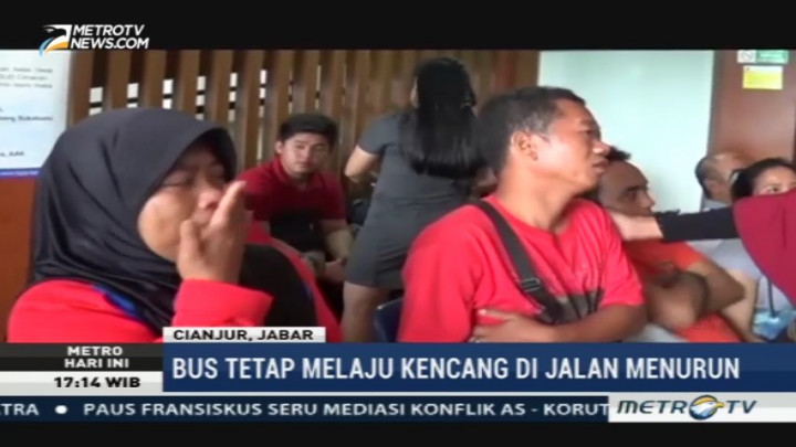 Sebelum Kecelakaan di Ciloto, Sopir Bus Mengaku Rem Blong