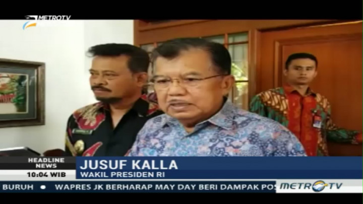 JK Berharap Hari Buruh Bisa Menambah Semangat Kerja