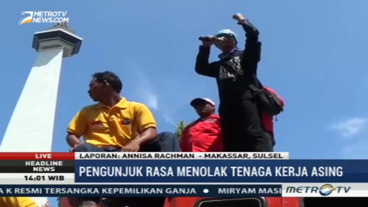 Ini Tuntutan yang Disampaikan Buruh Makassar
