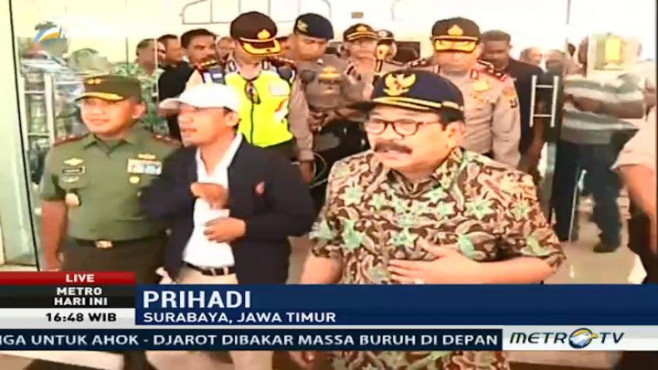Gubernur Jatim Temui Perwakilan Buruh
