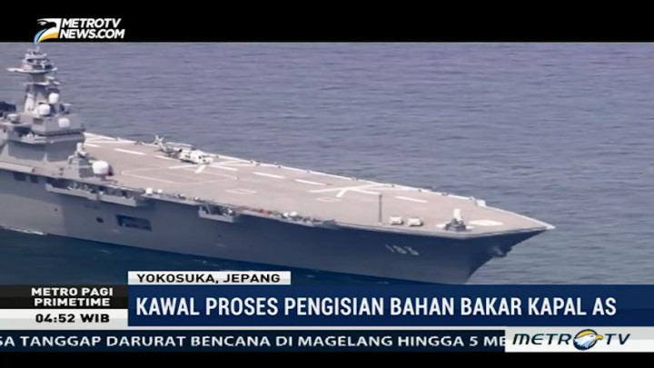 Jepang Kirim Kapal untuk Kawal Kapal Logistik AS