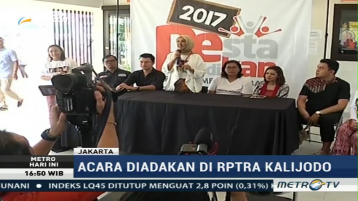 Pegiat Pendidikan Peringati Hari Pendidikan Nasional di RPTRA Kalijodo