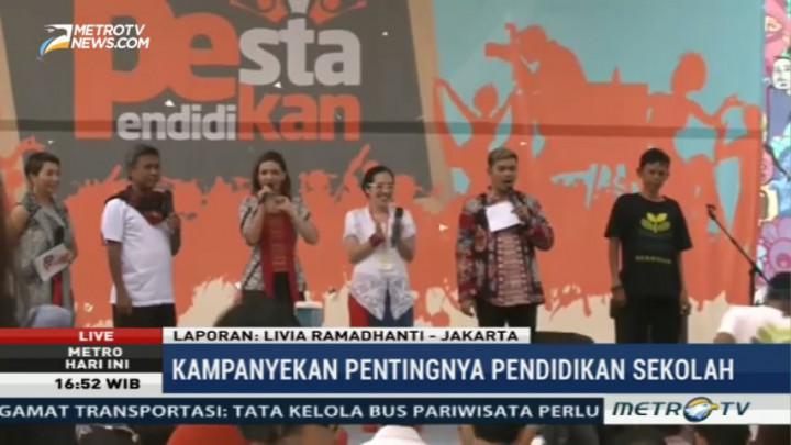 Pesta Pendidikan Kampanyekan Pentingnya Belajar