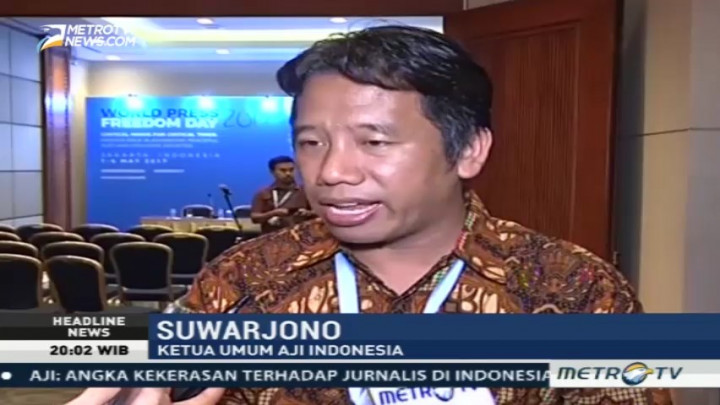 AJI: Polisi Tak Tegas Usut Kasus Kekerasan Terhadap Wartawan