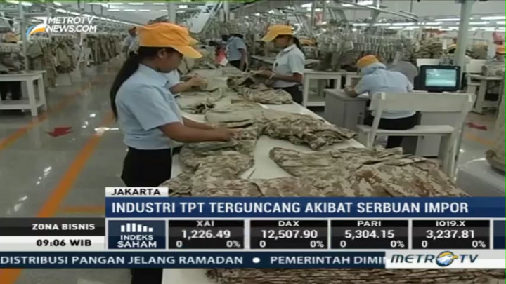 Industri Tekstil Terguncang Akibat Serbuan Impor