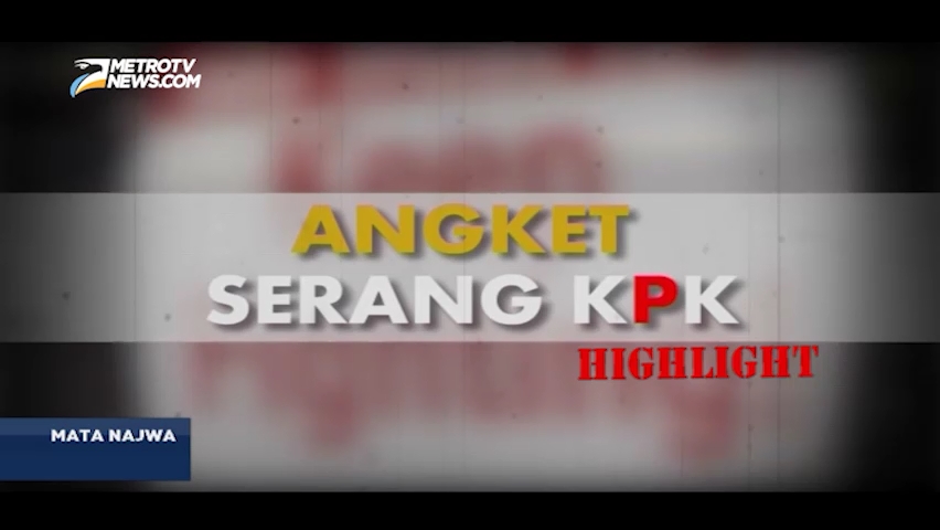 Highlight Mata Najwa: Angket Serang KPK