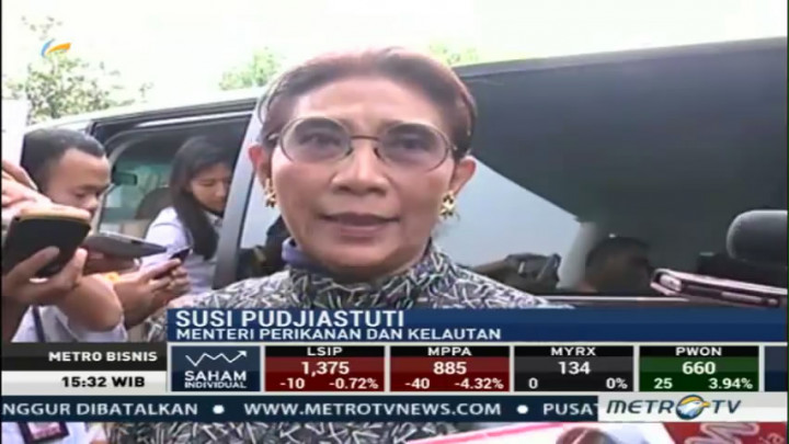 Menteri Susi Perpanjang Izin Penggunaan Cantrang untuk Nelayan Jateng