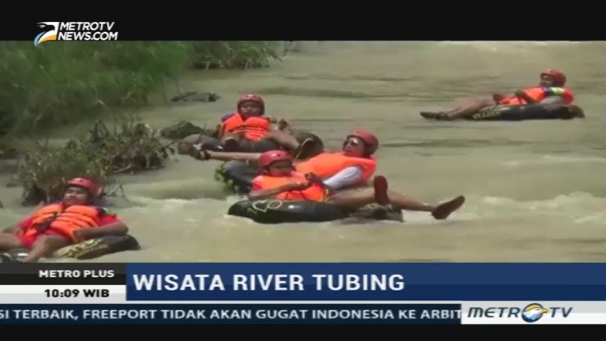 Serunya Wisata Susur Sungai Guwo Terus di Tuban