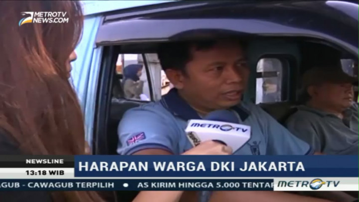 Harapan Warga DKI untuk Gubernur dan Wakil Gubernur Baru