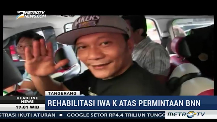 Iwa K Mulai Jalani Rehabilitasi