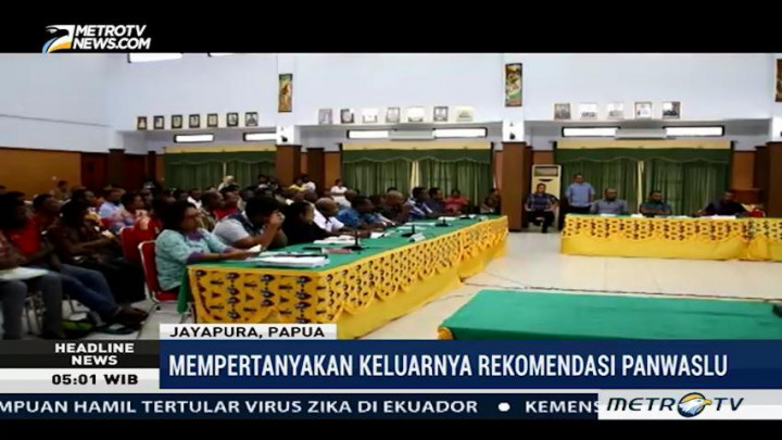 DKPP Temukan Fakta Baru Soal Rekomendasi PSU Pilkada Jayapura