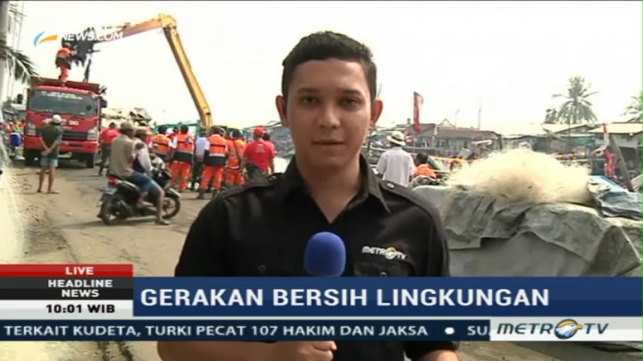 Peringati Hari Bumi, Kemenko Maritim Gelar Aksi Bersih Lingkungan