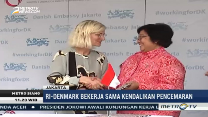 RI-Denmark Kerja Sama Kendalikan Pencemaran Lingkungan