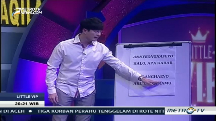 Serunya Cak Lontong Belajar Bahasa Korea Bareng Lee Jeong Hoon