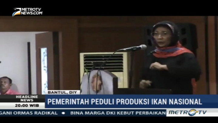 Menteri Susi Tegaskan Larangan Cantrang untuk Kapal Besar