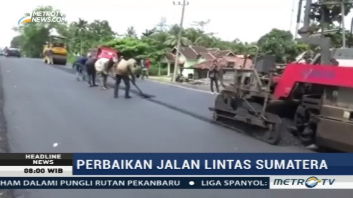 Jalinsum Diperbaiki Jelang Mudik Lebaran