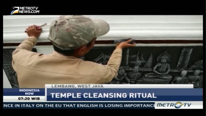 Temple Cleansing Ritual Welcoming Vesak Day