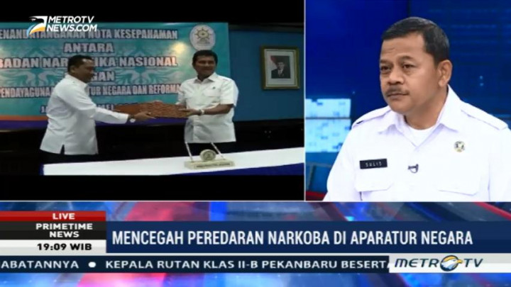 Mencegah Peredaran Narkoba di Aparatur Negara