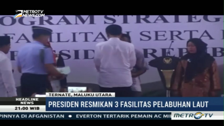 Jokowi Serahkan 6 Ribu Sertifikat Hak Tanah untuk Warga Maluku Utara