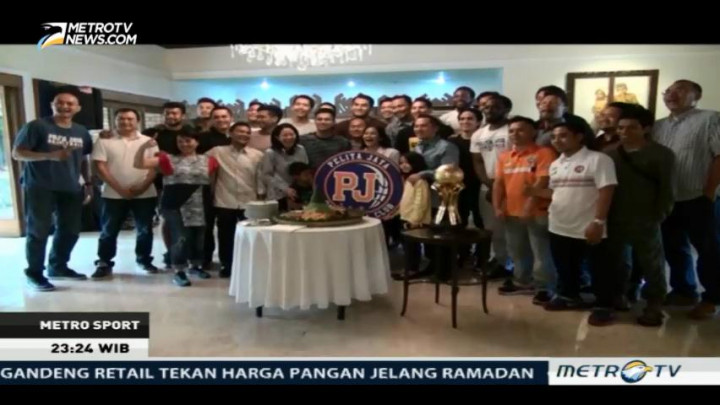 Pelita Jaya Gelar Syukuran Usai Juara IBL 2017
