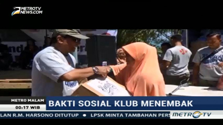 Klub Menembak Gelar Bakti Sosial di Mukomuko