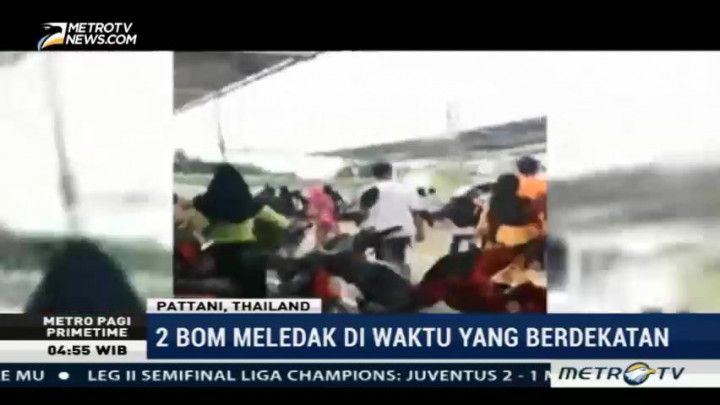 Ledakan Bom di Thailand, 60 Orang Terluka
